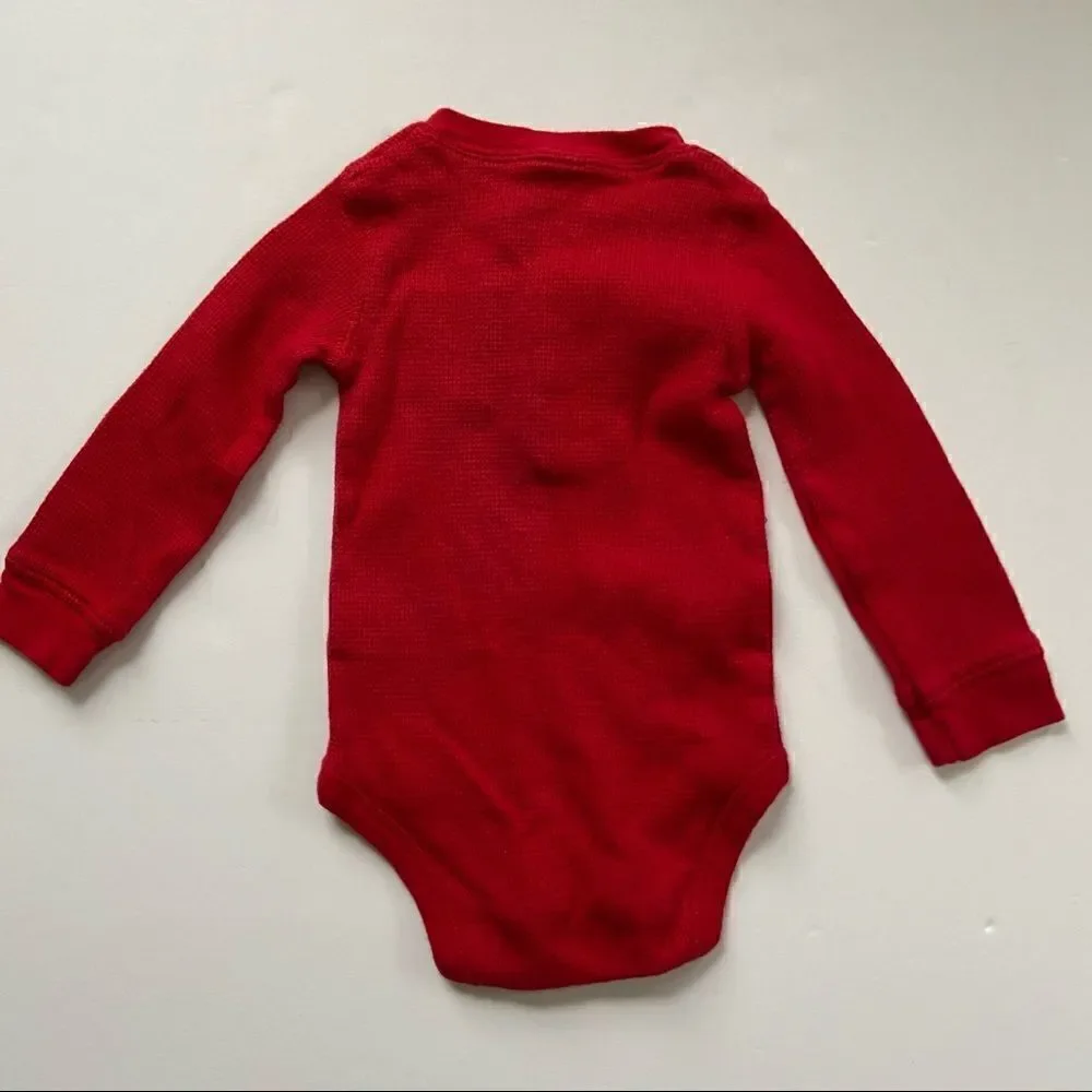 Carter’s Christmas Santa Footie PJ & bonus onsie